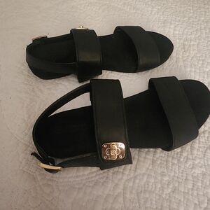 Giana Bernini Elegant Black Sandals